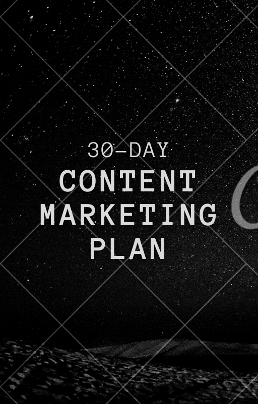 30- Day Content Marketing Plan