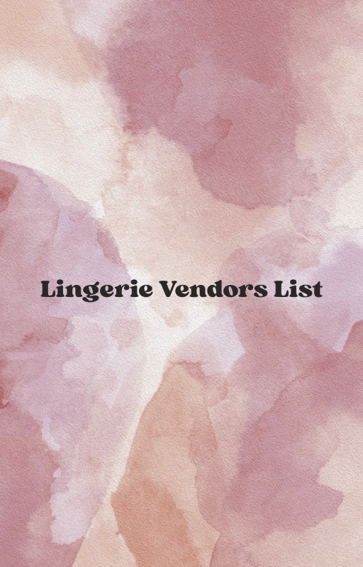 Lingerie Vendors List